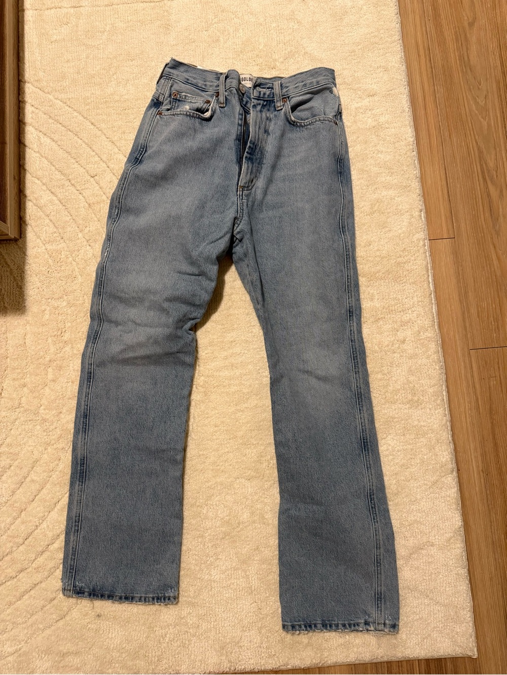 Agolde Pinch Waist High Rise Kick Jeans